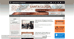 Desktop Screenshot of amposta.cat